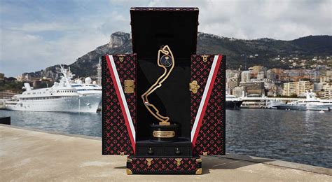 monaco grand prix trophy case